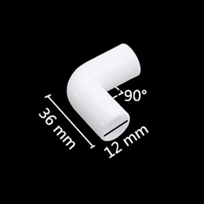 12 mm unutarnjeg promjera PVC konektor 60 90 120 135 stupnjeva Tee konektor Vrtni ravni koljenasti križni T konektori