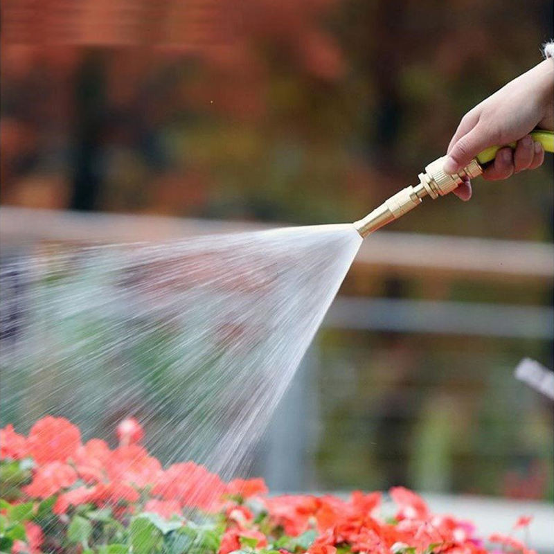 Autopesuri veepüstol 1/4 reguleeritav kõrgsurve messingpihustusprits veepüstoli vooliku otsik niisutusvihmut majapidamisaed