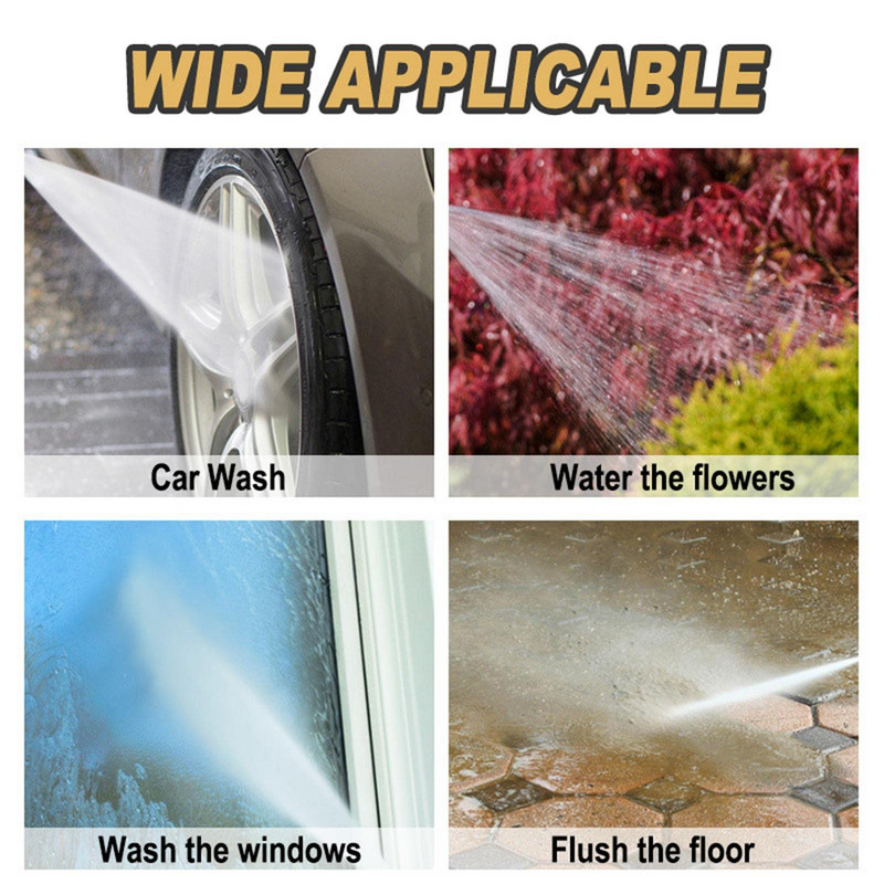 Autopesuri veepüstol 1/4 reguleeritav kõrgsurve messingpihustusprits veepüstoli vooliku otsik niisutusvihmut majapidamisaed