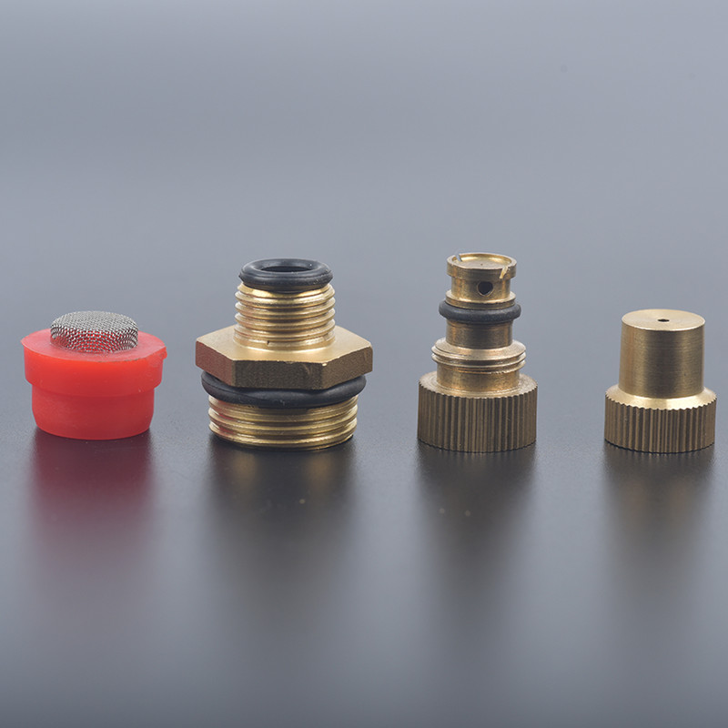 1/4 1/2” vītnes misiņa miglošanas smidzinātājs, regulējams lauksaimniecības miglas smidzinātājs dārza laistīšana apūdeņošana, mitrināšana, putekļu dezinfekcija