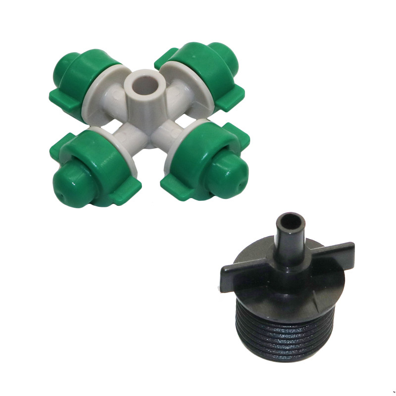 Atomizirana mlaznica Raspršivač vode za sadnice FarmG1 / 2 konektor Navodnjavanje Kapaljka Vrtlarski alati i oprema Raspršivač 4 kom