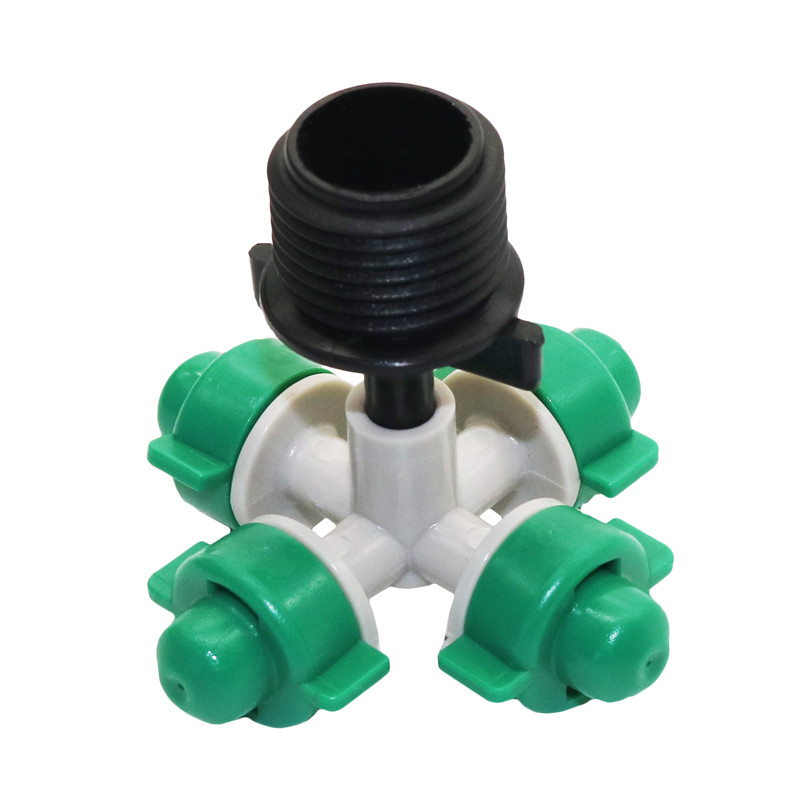 Atomizirana mlaznica Raspršivač vode za sadnice FarmG1 / 2 konektor Navodnjavanje Kapaljka Vrtlarski alati i oprema Raspršivač 4 kom