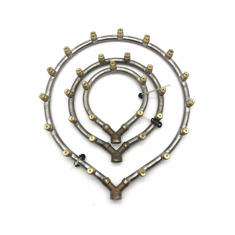 Πολυλειτουργικό Δακτυλιοειδές Ακροφύσιο Ρυθμιζόμενο Ακροφύσιο Κήπος Σύστημα Ποτίσματος Ψεκαστήρας Νερού Εγκαταστάσεις Ψεκαστήρας Ψεκαστήρας Ατμοποιητής