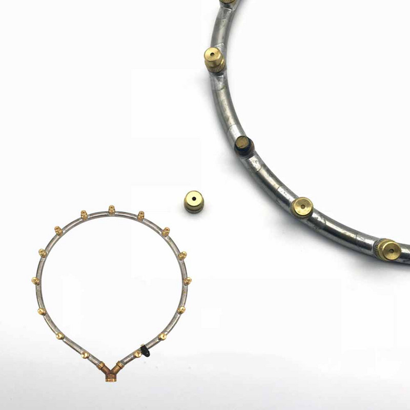 Πολυλειτουργικό Δακτυλιοειδές Ακροφύσιο Ρυθμιζόμενο Ακροφύσιο Κήπος Σύστημα Ποτίσματος Ψεκαστήρας Νερού Εγκαταστάσεις Ψεκαστήρας Ψεκαστήρας Ατμοποιητής