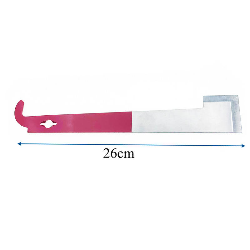 1 vnt. bitininkystei atplėšiamoji grandiklio šakutė, nerūdijantis plienas, J tipo kabliukas, šukų rėmas, pakeliamasis avilys, bitininko techninė įranga