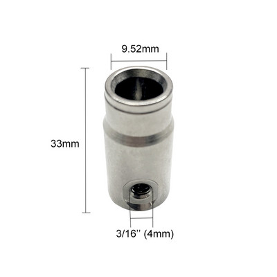 Visokotlačni mesing 3/8" sučelje Slip Lock Quick Connector T-koljeno Ravni spoj s mlaznicama Priključci sustava za zamagljivanje sjedala