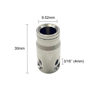 Visokotlačni mesing 3/8" sučelje Slip Lock Quick Connector T-koljeno Ravni spoj s mlaznicama Priključci sustava za zamagljivanje sjedala