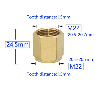Žalvaris 1/2" 3/4" M14 M18 M22 3/8" vyriška moteriška sriegio jungtis taisymas vario vandens čiaupo skalbimo mašinos vonios mova