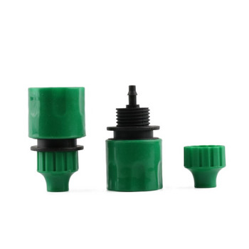 4 бр. 4/7 мм маркуч градински бърз конектор кран адаптер градински микро капково напояване поливане вътрешен диаметър 4 мм тръбна връзка