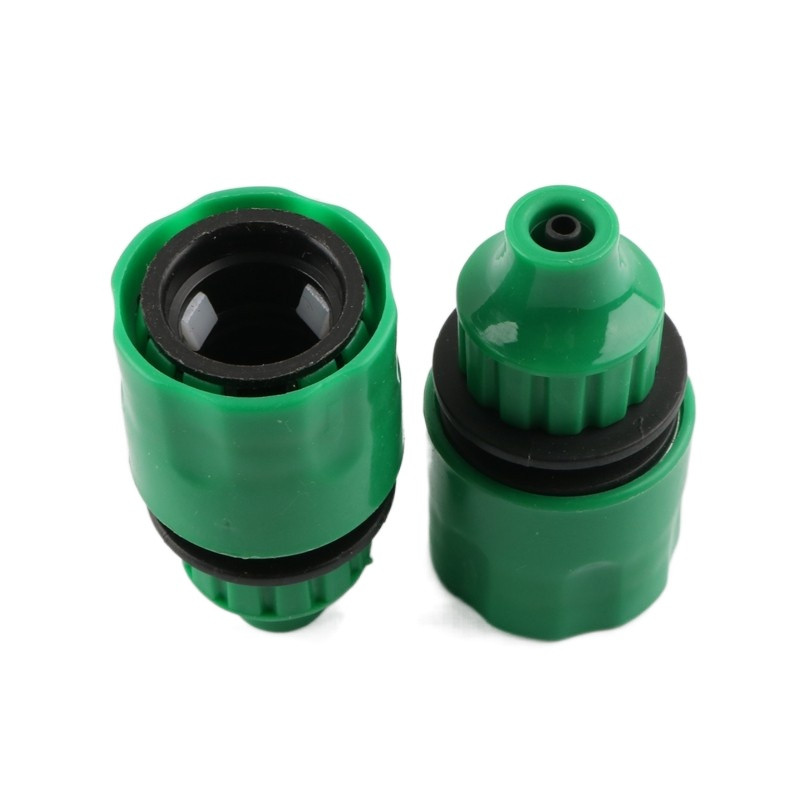 4gab 4/7mm šļūtene dārza ātrā savienotāja krāna adapteris Dārza mikro pilienveida apūdeņošana laistīšana iekšējais diametrs 4 mm cauruļu savienojums