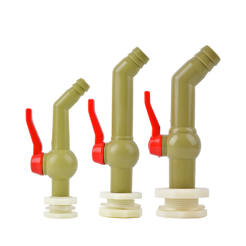 1/2 3/4 1 collas vītnes krāna vārsts zivju tvertnes krāna adaptera montāžas drenāžas jaucējkrāns akvārija vārsts 1 gab.