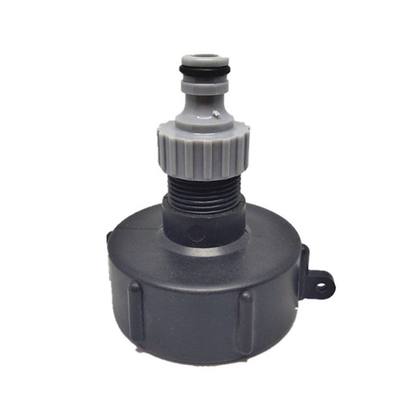 1PC vītnes plastmasas IBC tvertnes krāns 1000L IBC Ton misiņa vārsta adaptera sprausla 3/4" līdz 1/2" dārza šļūtenes savienotāja ūdens šļūtenes caurule