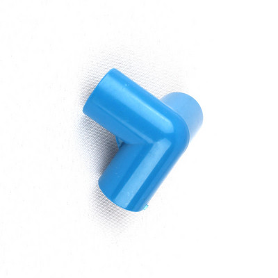 2 db belső átmérőjű 20 mm-es PVC póló 3 utas kerti tömlőcsatlakozóhoz fehér/szürke/kék műanyag szerelvények