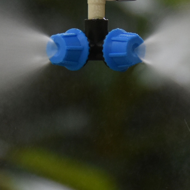 Pakabinamas purškimo antgalis kryžminis Purškimo antgalis rūkas VANDENS PURŠKIMAS Į šiltnamį Lašelinis laistymas 1kompl.