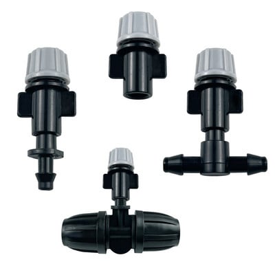 20 τμχ Ακροφύσιο ομίχλης Garden Dripper Spryaer Ρυθμιζόμενο σύστημα άρδευσης με σταγόνες Ατομικός ψεκαστήρας για πότισμα βεράντας