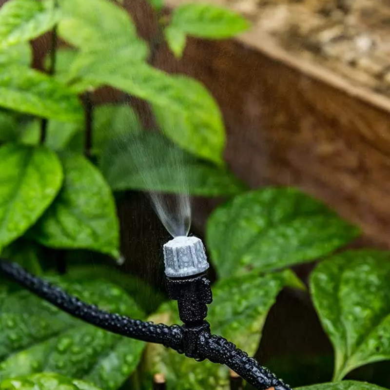 20 db permetező fúvóka kerti csepegtető Spryaer állítható csepegtető öntözőrendszer porlasztó locsoló terasz öntözéshez