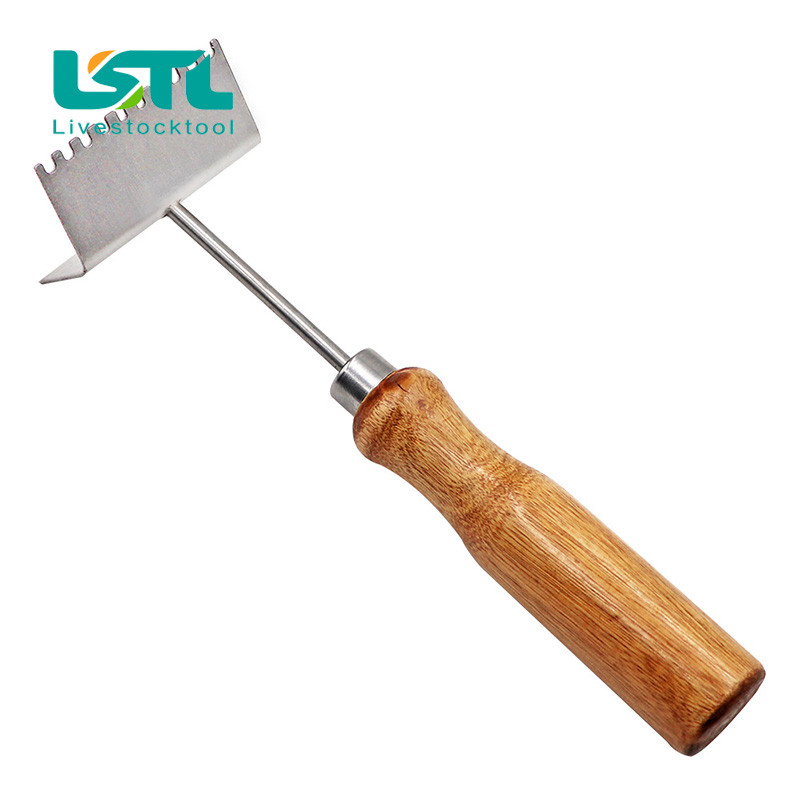 Beekeeping Hive Shovel Bee Honey Fork Scraper Ξύλινη λαβή Εργαλείο μελισσοκομίας Bee Honeys Shovel Beekeeping Supplies