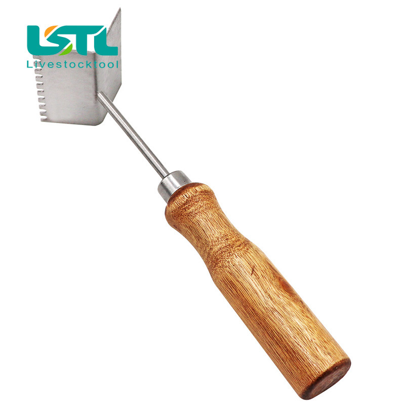 Beekeeping Hive Shovel Bee Honey Fork Scraper Ξύλινη λαβή Εργαλείο μελισσοκομίας Bee Honeys Shovel Beekeeping Supplies