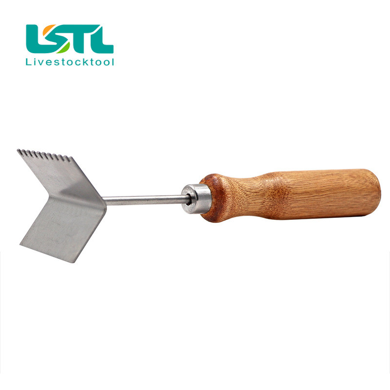 Beekeeping Hive Shovel Bee Honey Fork Scraper Ξύλινη λαβή Εργαλείο μελισσοκομίας Bee Honeys Shovel Beekeeping Supplies