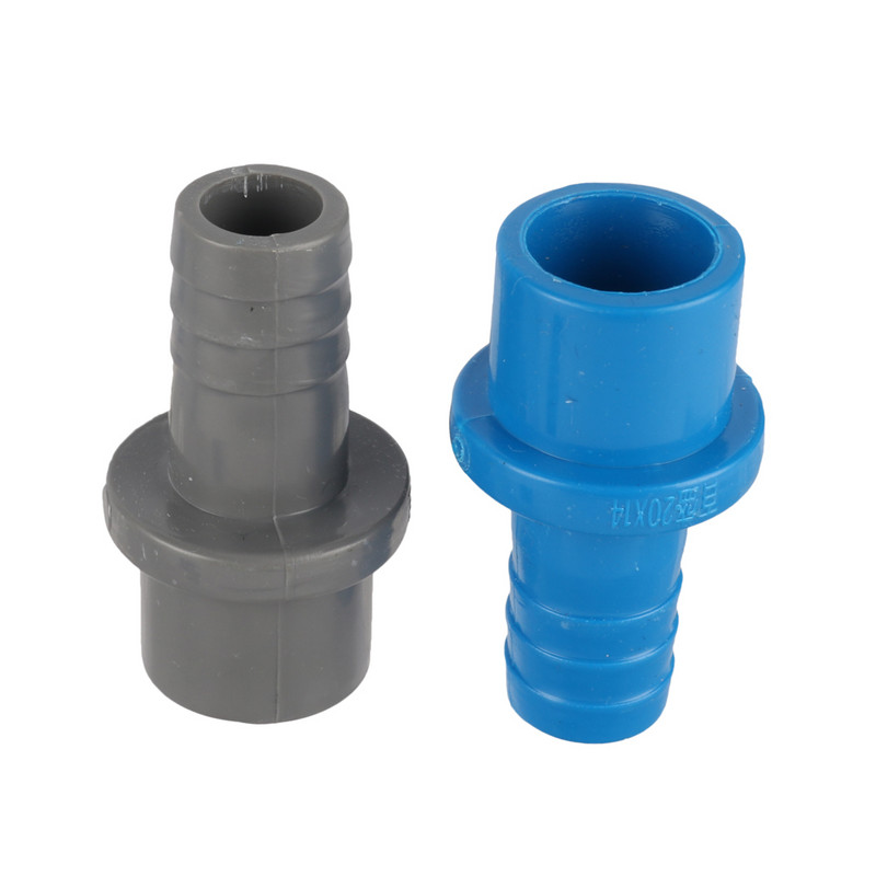 20 mm-től 8/10/12/14/16/18 mm-ig, szöges PVC egyenes szűkítő csatlakozós akváriumi légszivattyú csatlakozó akvárium csőadapter 2 db