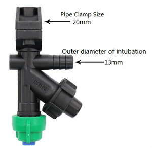 Poljoprivredna mlaznica za raspršivanje protiv kapanja Mlaznica za prskalicu za borbu protiv droga Ravna lepezasta mlaznica od 110 stupnjeva
