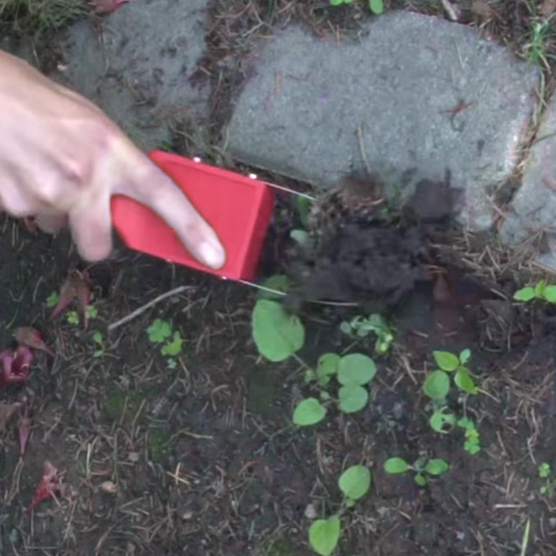 Uusim kvaliteetne multifunktsionaalne väliaia puhastamise umbrohutise eemaldamise tarvik aiatööriistade rohimise tööriist