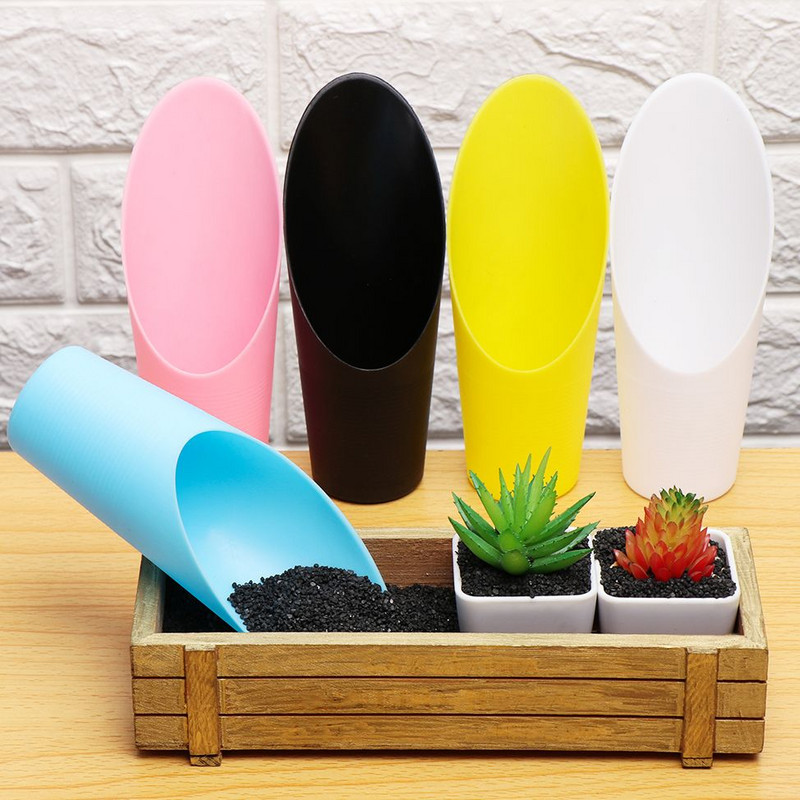 1 vnt. plastikinis dirvožemio kastuvas puodelis sodo dirvožemio kastuvui kultivuoti kibiras vazoninis bonsai mėsingas augalas mini kastuvas namų sodo įrankiai