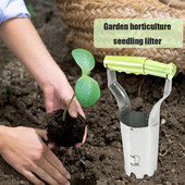 Garden Park Seedling Tube Transplanter Vegetable Flower Transplanting Seedling Cylinder Transplanting Seeder Agriculture Tools