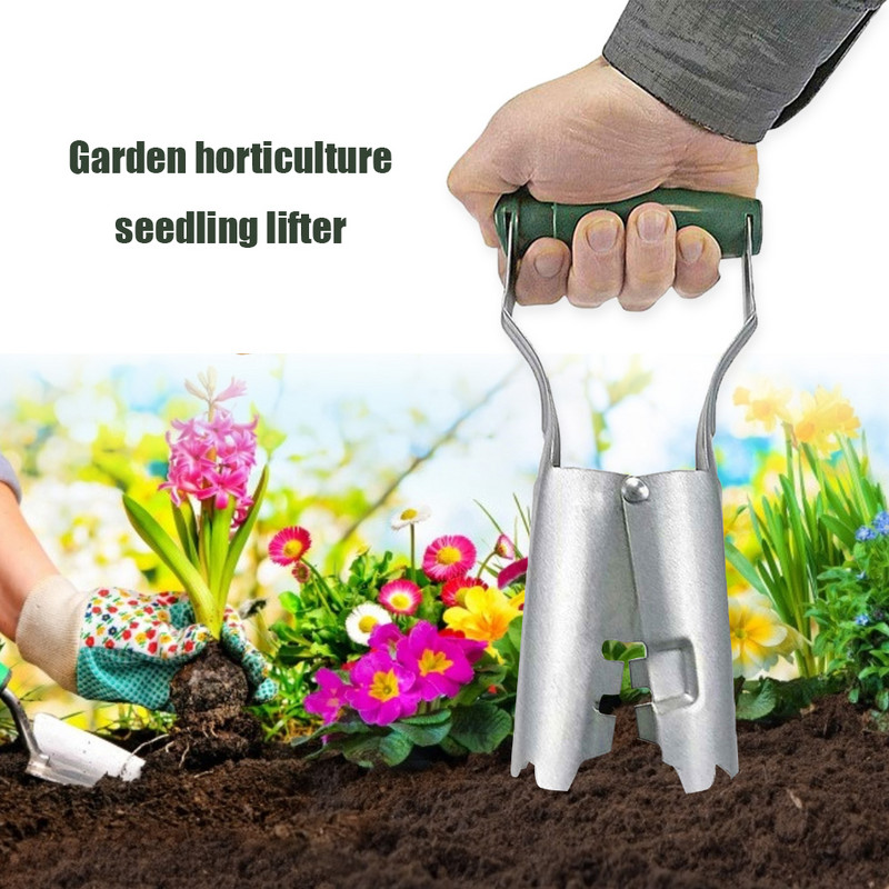 Garden Park Seedling Tube Transplanter Vegetable Flower Transplanting Seedling Cylinder Transplanting Seeder Agriculture Tools