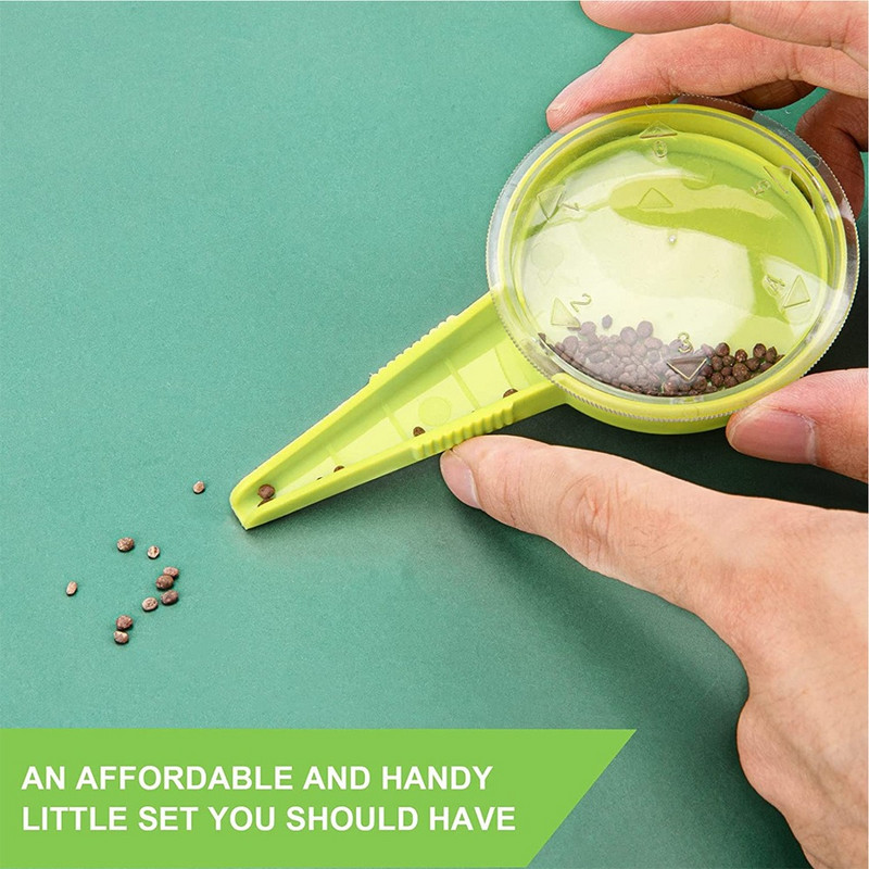 New Hand Planter Garden Markers Seedlings Adjustable Garden Seed Planter Seed Seed Dispenser