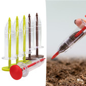 Mini Sower Hand-held Garden Sowing Supplie Εργαλείο Spring Flower Gardening Vegetable Seed Dispenser Syringe Seeder Light Compact