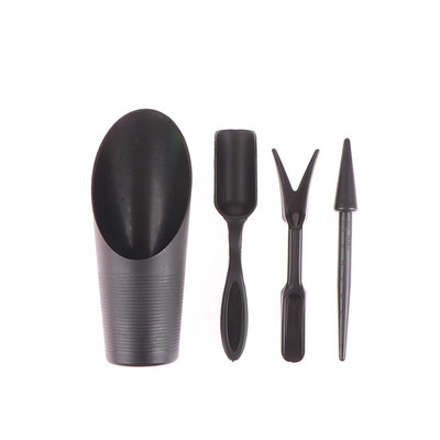 4 τεμάχια/Σετ DIY Φτυάρι σποράς Κουβάς Σετ φυτευτών κήπου Bonsai Succulents Seedlings Εργαλείο διάτρησης Φύτευση κηπουρικής Προμήθεια Gadget