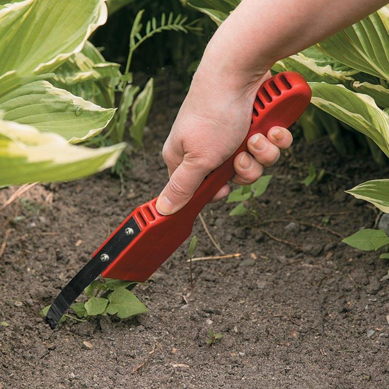 Πλαστική λαβή Ατσάλι Garden Weeder Hand Weeding Demoval Cutter Πικραλίδα εξολκέα Εργαλεία Πολυλειτουργικό Weeder Transplant