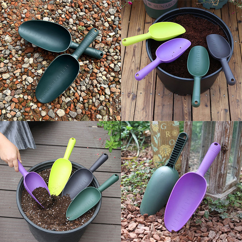 1 gab Mājas dārza piederumi Augsnes lāpstas Augsnes irdināšana Lāpsta Dārza rīki Puķu dārzeņi Stādīšanas instruments Plastmasa