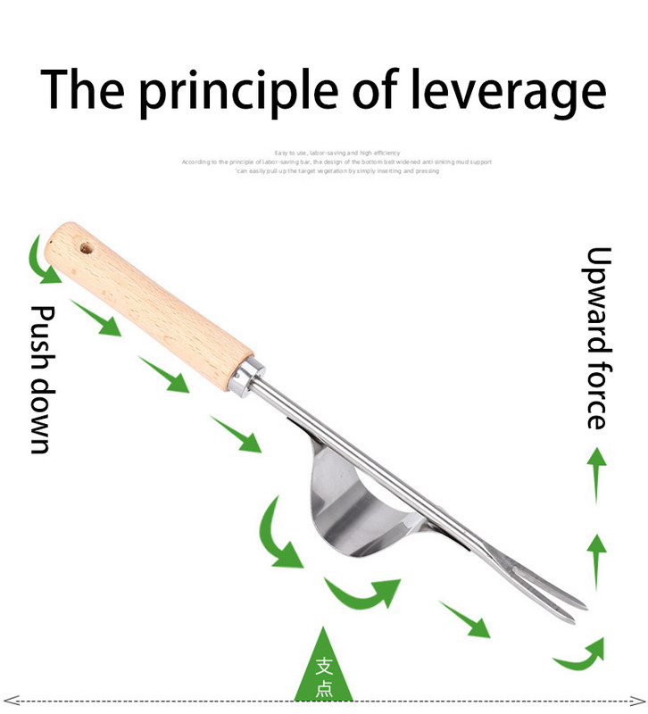 1 gab. Dārza ravēšanas rīks Zāliena Izturīgs rakšanas novilcējs Rokas ravēšana Efektīva Vienkārša uzklāšana Apgriešanas noņemšana Zāles novilcējs Garais rokturis