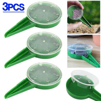 D2 3PCS Seed Sower Planter Dispenser Seder Spreaders Κηπουρική Προμήθειες Χειροποίητα Flower Plant Seder Garden Plant Supplies