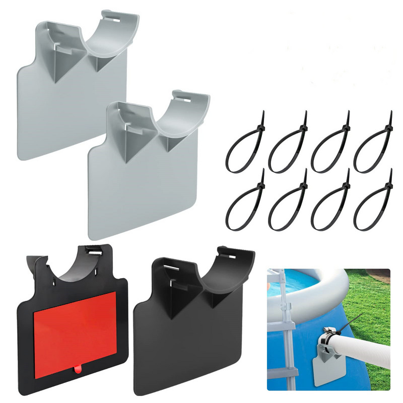 30–38 mm peldbaseina caurules stiprinājuma turētāja stiprinājuma balsti Intex Bestwa virszemes šļūtenes izvades kronšteinam ar kabeļa saiti