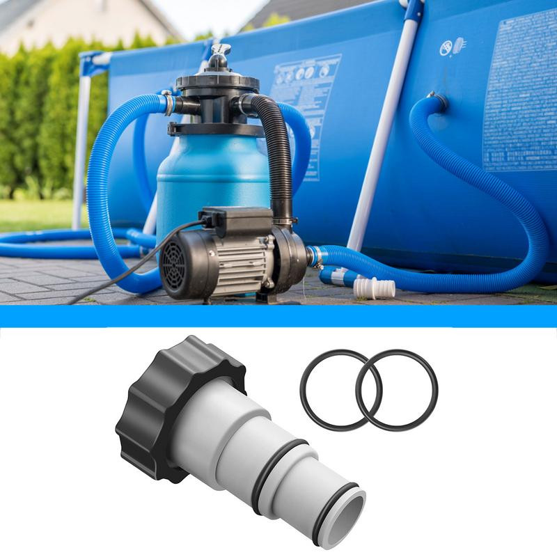 Rezerves šļūtenes adapteris AW/apkakle vītņotiem savienojuma sūkņiem Šļūtenes adapteris virzuļa vārstam un baseina notekas baseina piederumiem