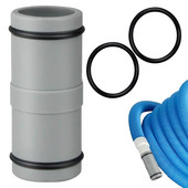 T-csatlakozó víztömlőhöz 1,25 hüvelykes osztott típusú T-csatlakozó tömlő csereadapter úszómedence egyenes csuklójavító alkatrészei