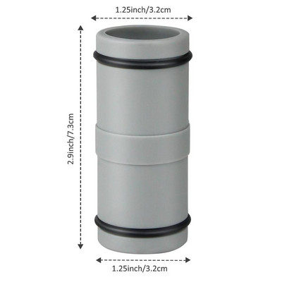 T-csatlakozó víztömlőhöz 1,25 hüvelykes osztott típusú T-csatlakozó tömlő csereadapter úszómedence egyenes csuklójavító alkatrészei