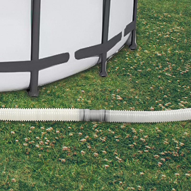 T-csatlakozó víztömlőhöz 1,25 hüvelykes osztott típusú T-csatlakozó tömlő csereadapter úszómedence egyenes csuklójavító alkatrészei