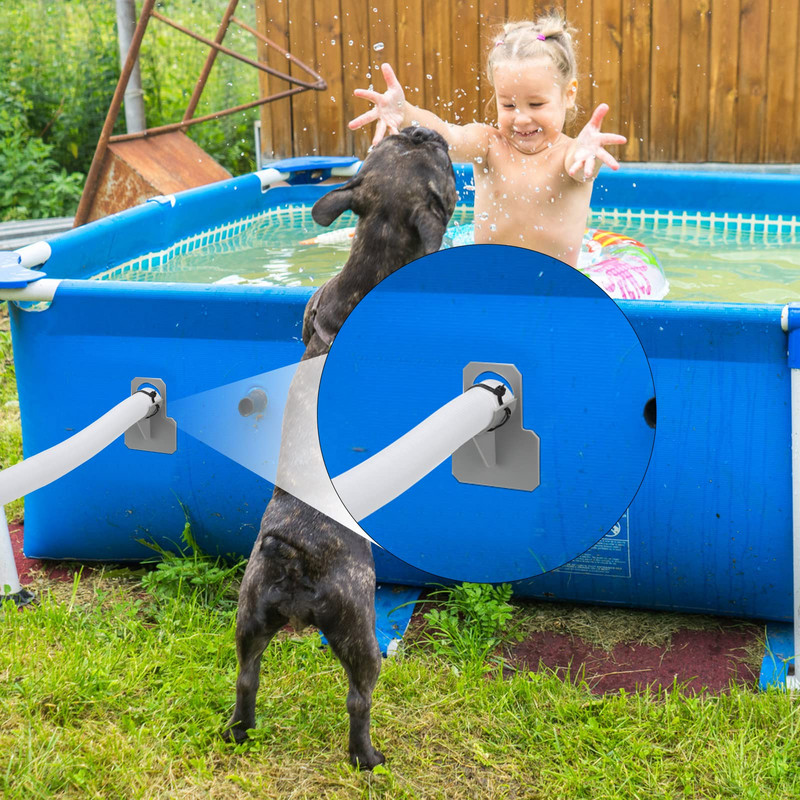 Suport de fixare pentru țeavă Intex pentru țeavă pentru piscină Suport de fixare pentru furtun pentru piscină cu prindere de cablu pentru accesorii pentru piscină Intex Bestwa