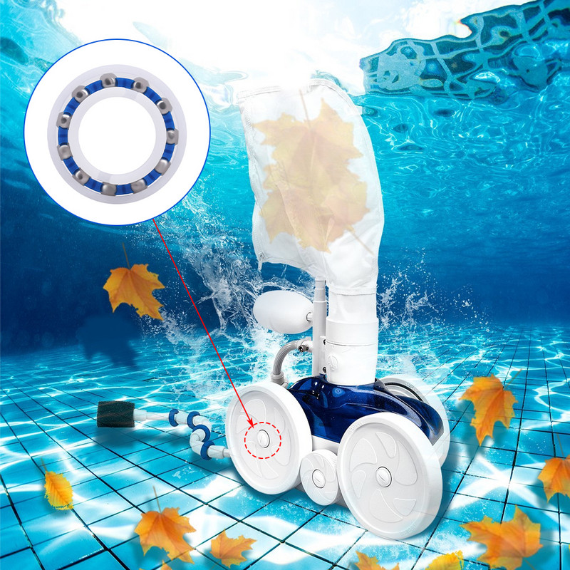 8db háztartási C60 kerék golyóscsapágyak C-60 csapágycsere Polaris 180/280 Cleaners úszómedence tisztító tartozékokhoz