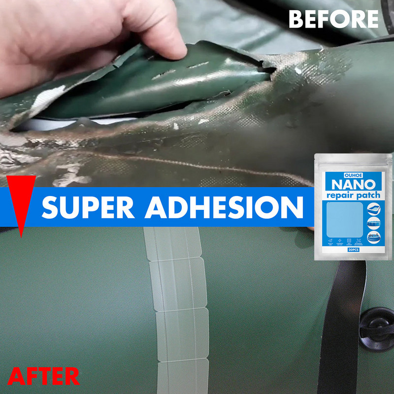 30/20/10gb peldēšanas pludiņa remonta plāksteris piepūšamās rotaļlietas caurspīdīga remonta lente peldēšanas riņķim Gaisa laivas āra baseina piederumi