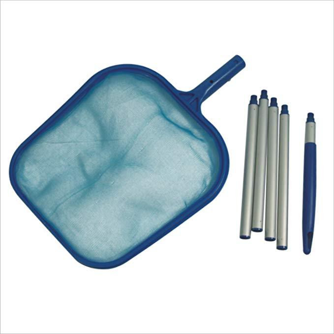 Peldbaseina tīkla rīks Sekla/dziļūdens zvejas tīkla baseina tīrīšanas tīkla aprīkojums Mājas Āra makšķerēšanas baseina tīrīšanas piederumi