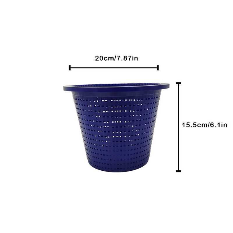 Medence szkimmer kosár vízálló csereszűrő fogantyúval, kopásálló, könnyű, kényelmes praktikus szűrővel