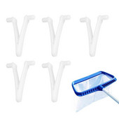 Basseinivarustuse V klamber basseini spaa jaoks harja leht reha leht skimmer vaakumpea basseini puhastusvarustus basseini liblika klamber