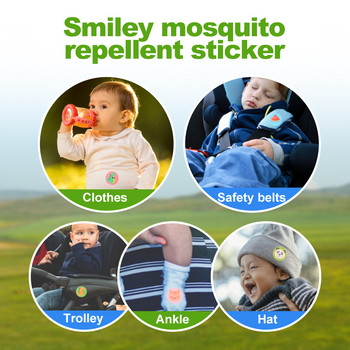 36-240 τμχ Ελαφριά αυτοκόλλητα κατά των κουνουπιών Αυτοκόλλητα κουνουπιών κουνουπιών για παιδιά Γυναίκες άντρες Τυχαίο μοτίβο για εξωτερικούς χώρους