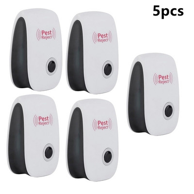 1/3/5 τεμ. Pest Reject Υπερηχογράφημα ποντίκι απωθητής κατσαρίδων Συσκευή εντόμων αρουραίοι Αράχνες Κουνουπιοκτονία Έλεγχος παρασίτων Οικιακό Παράσιτο