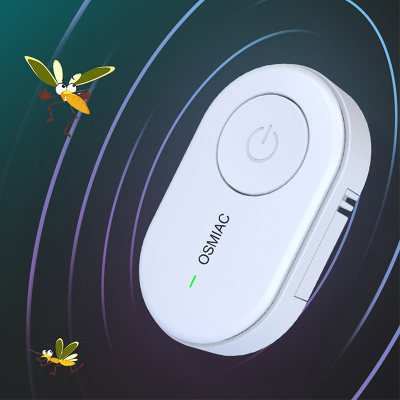 Nešiojamas ultragarsinis repelentas su baterijomis elektroninis uodus atbaidantis pelės voras tarakonas insekticidas vabzdžių kenkėjas